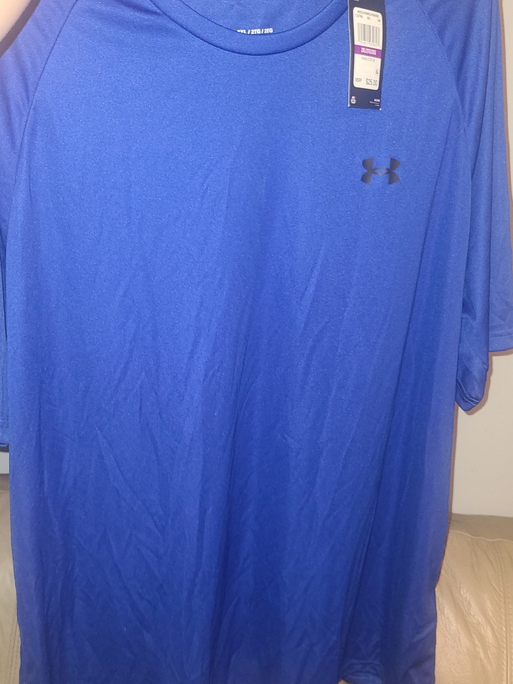 Under Armour Men’s Short Sleeve Performance Tee - Royal Blue